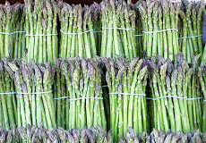 Asparagus bunches