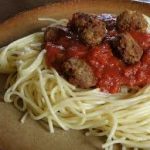 Meatballs and Pasta Large